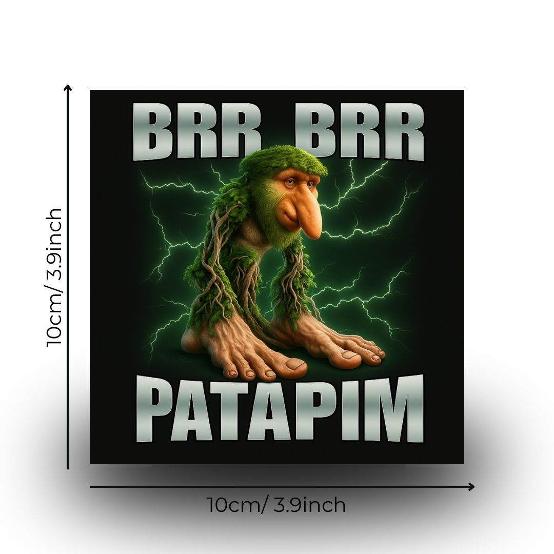 BRBR PATAPIM STICKER