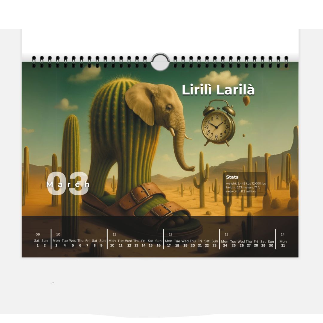 ITALIAN BRAINROT CALENDAR